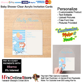 Tarjeta de invitación Baby Shower 9