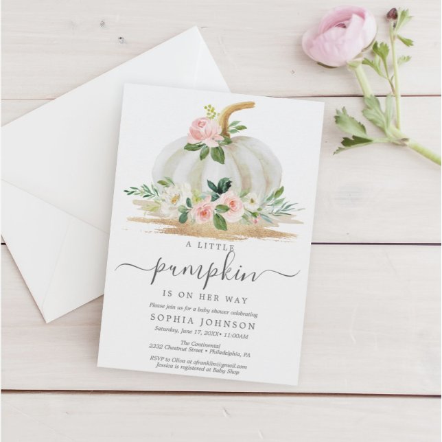Tarjeta de invitación Baby Shower de un pequeño Ch (Subido por el creador)