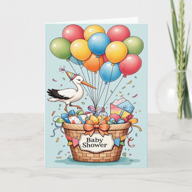 Tarjeta de invitación Baby Shower personalizada (Anverso)