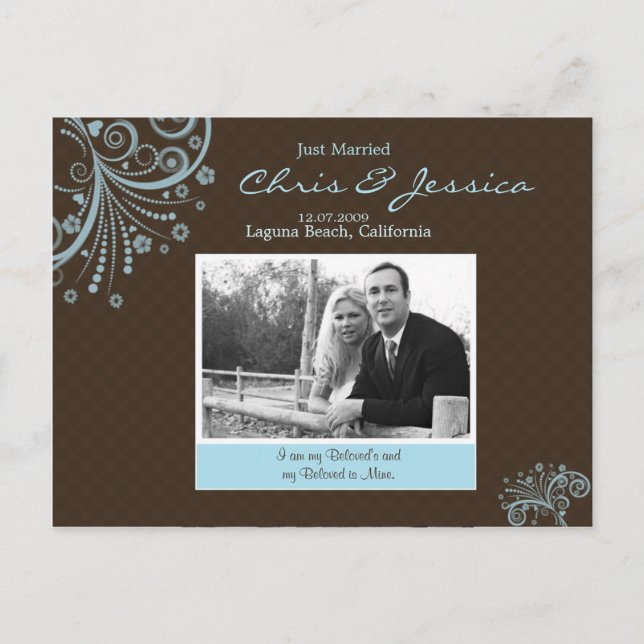 Tarjeta de Invitación boda (Anverso)