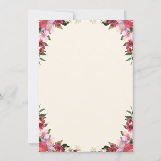 Tarjeta de invitación de agradecimiento