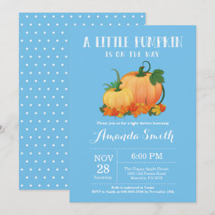 Tarjeta de invitación de Baby Shower del niño de l