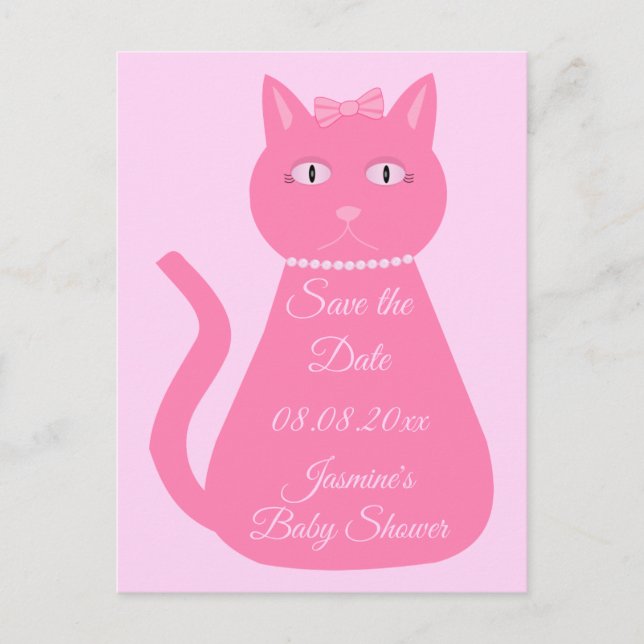 Tarjeta de Invitación de Baby Shower Personalizada (Anverso)