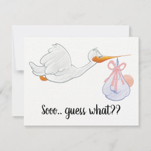 TARJETA DE INVITACIÓN DE BEBÉ