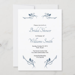 Tarjeta de invitación de boda