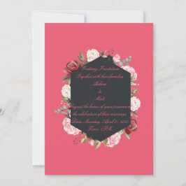 Tarjeta de Invitación de Boda