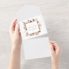 Tarjeta de Invitación de Boda