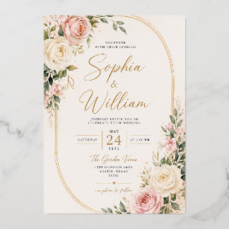 tarjeta de invitación de boda