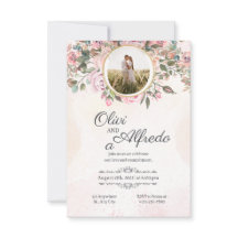 tarjeta de invitación de boda