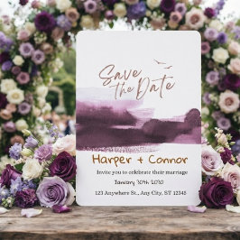 Tarjeta de invitación de boda con doodle lindo par