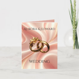 Tarjeta de Invitación de Boda con Foto – Moderna y