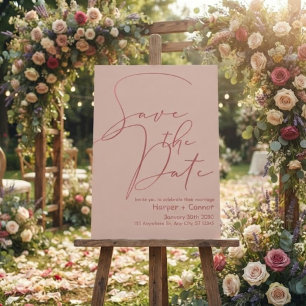 Tarjeta de invitación de boda con garabatos lindos