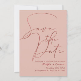 Tarjeta de invitación de boda con garabatos lindos