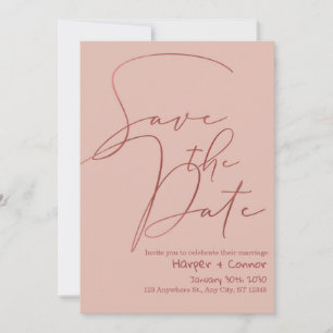 Tarjeta de invitación de boda con garabatos lindos
