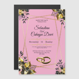 Tarjeta de Invitación de Boda Elegante