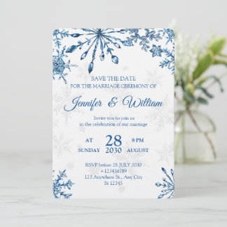 Tarjeta de invitación de boda elegante - Tarjeta d