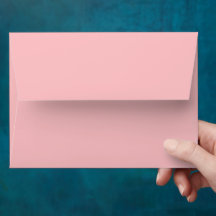 Tarjeta de Invitación de Boda Minimalista en Rosa