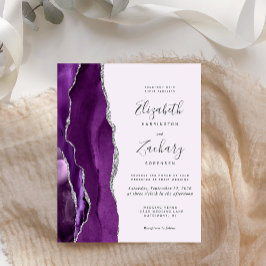 Tarjeta de Invitación de Boda Presupuesto Agata Pl