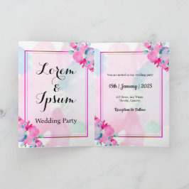 tarjeta de invitación de boda tarjeta de vacacione