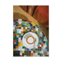 Tarjeta de invitación de café