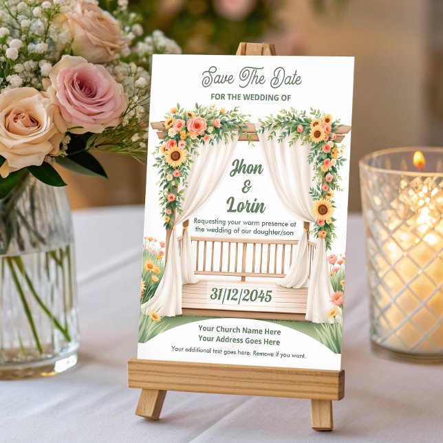Tarjeta de invitación de casamiento de color de ag (Subido por el creador)