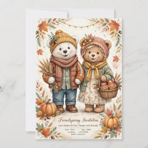 Tarjeta de Invitación de Celebración de Amistad