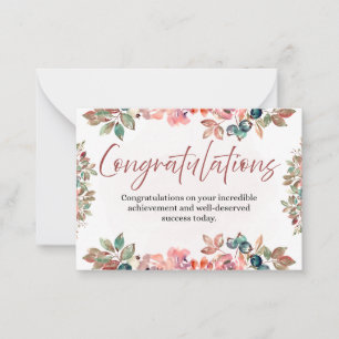 Tarjeta de invitación de celebración de felicitaci