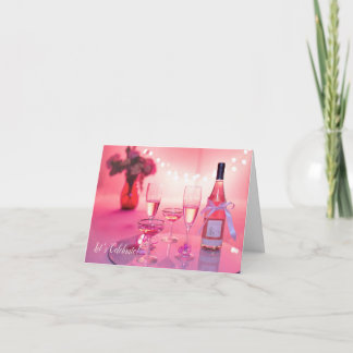Tarjeta de Invitación de Celebración Rosa Personal
