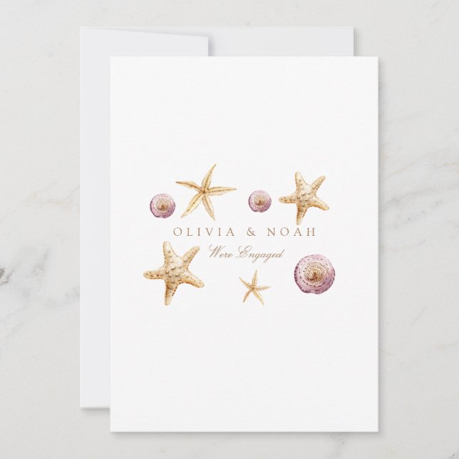 Tarjeta de Invitación de compromiso de cascos de p (Anverso)