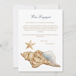 Tarjeta de Invitación de compromiso de cascos de p