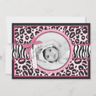 Tarjeta de Invitación de cosas silvestres