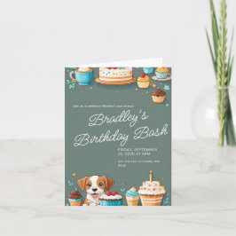 TARJETA DE INVITACIÓN DE CUMPLEAÑOS