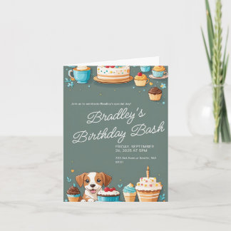TARJETA DE INVITACIÓN DE CUMPLEAÑOS