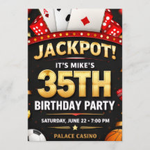 Tarjeta de invitación de cumpleaños con tema de ca