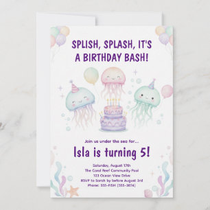 Tarjeta de Invitación de Cumpleaños de Medusa Past