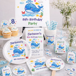 Tarjeta de invitación de cumpleaños de verano para