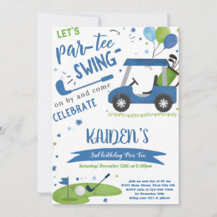 Tarjeta de invitación de cumpleaños diversa para l
