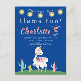 Tarjeta de Invitación de Cumpleaños Divertida con