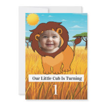 Tarjeta de Invitación de Cumpleaños: Nuestro Peque