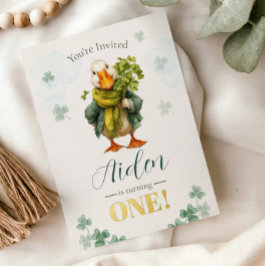 Tarjeta de invitación de cumpleaños número 1 - Día