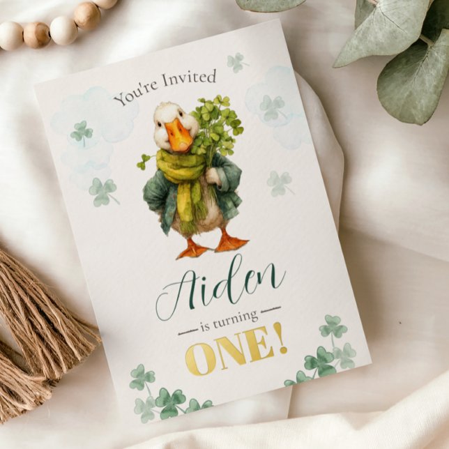 Tarjeta de invitación de cumpleaños número 1 - Día (Subido por el creador)