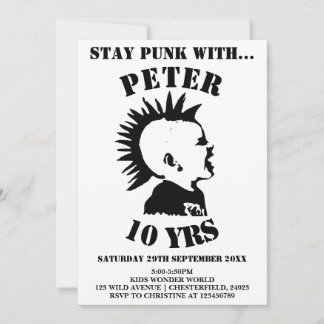 TARJETA DE INVITACIÓN DE CUMPLEAÑOS PARA CHICOS ¡M