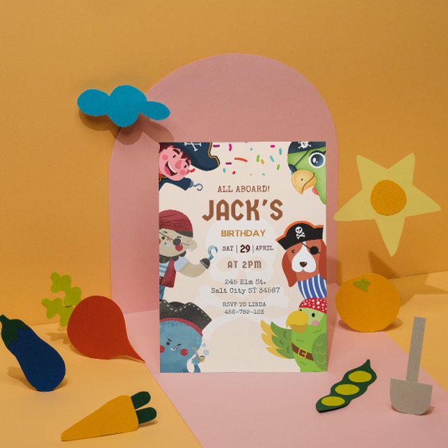 Tarjeta de invitación de cumpleaños para el tema d (Subido por el creador)