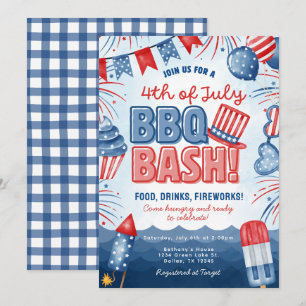 Tarjeta de invitación de cumpleaños para la fiesta