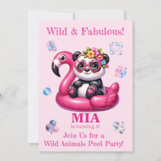 Tarjeta de Invitación de Cumpleaños para Niña Fies