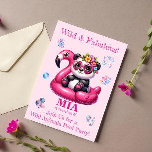 Tarjeta de Invitación de Cumpleaños para Niña Fies