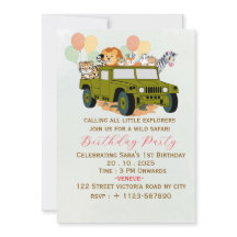 Tarjeta de invitación de cumpleaños para niños jug