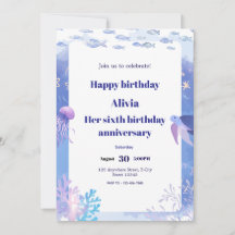 Tarjeta de invitación de cumpleaños para niños men