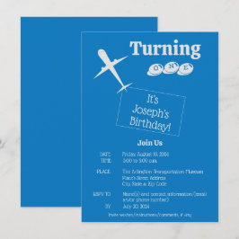 Tarjeta de invitación de cumpleaños personalizada