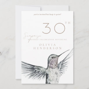 Tarjeta de Invitación de Cumpleaños Sorpresa para